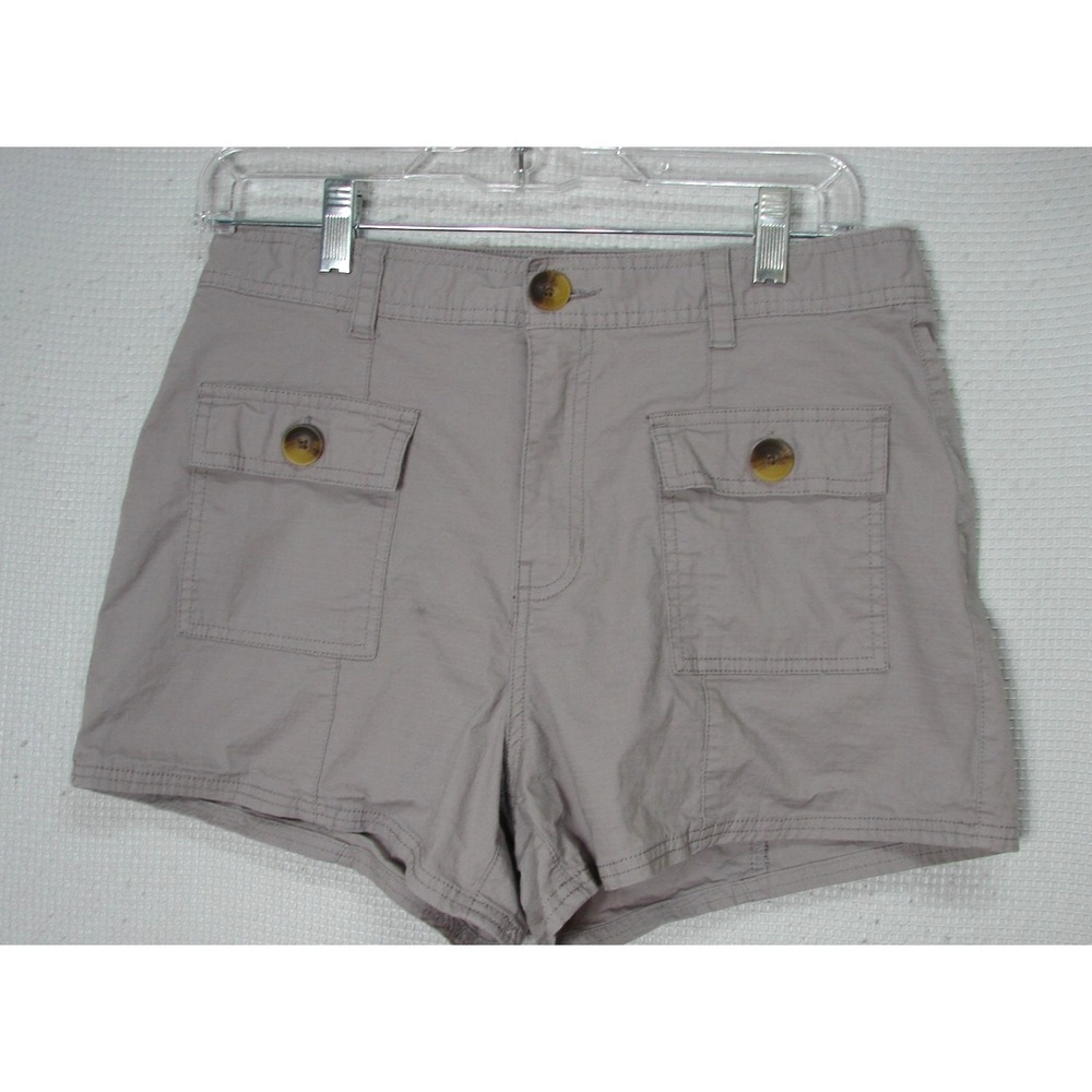Vuori Ripstop Utility Shorts Organic Cotton Womens M Flaw Casual Travel Beach